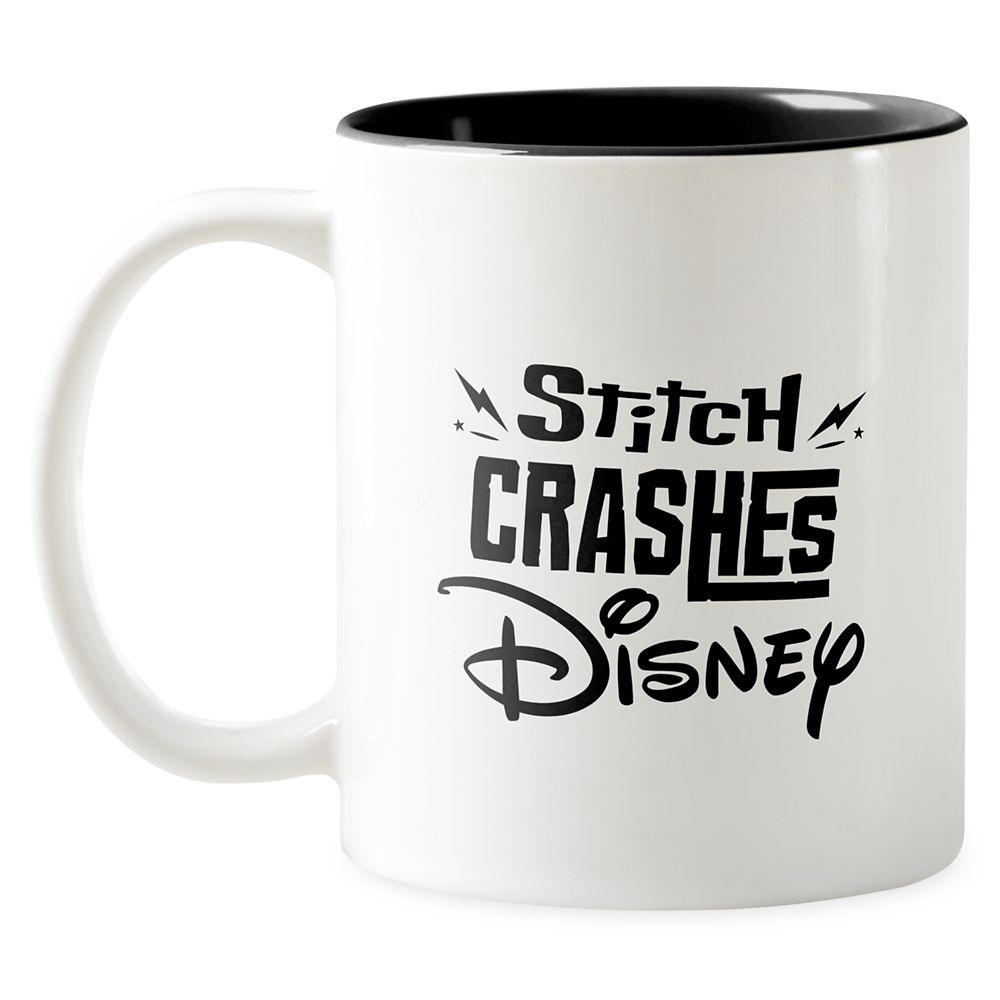 Stitch Crashes Disney Two-Tone Coffee Mug &ndash; Beauty and the Beast &ndash; Customized