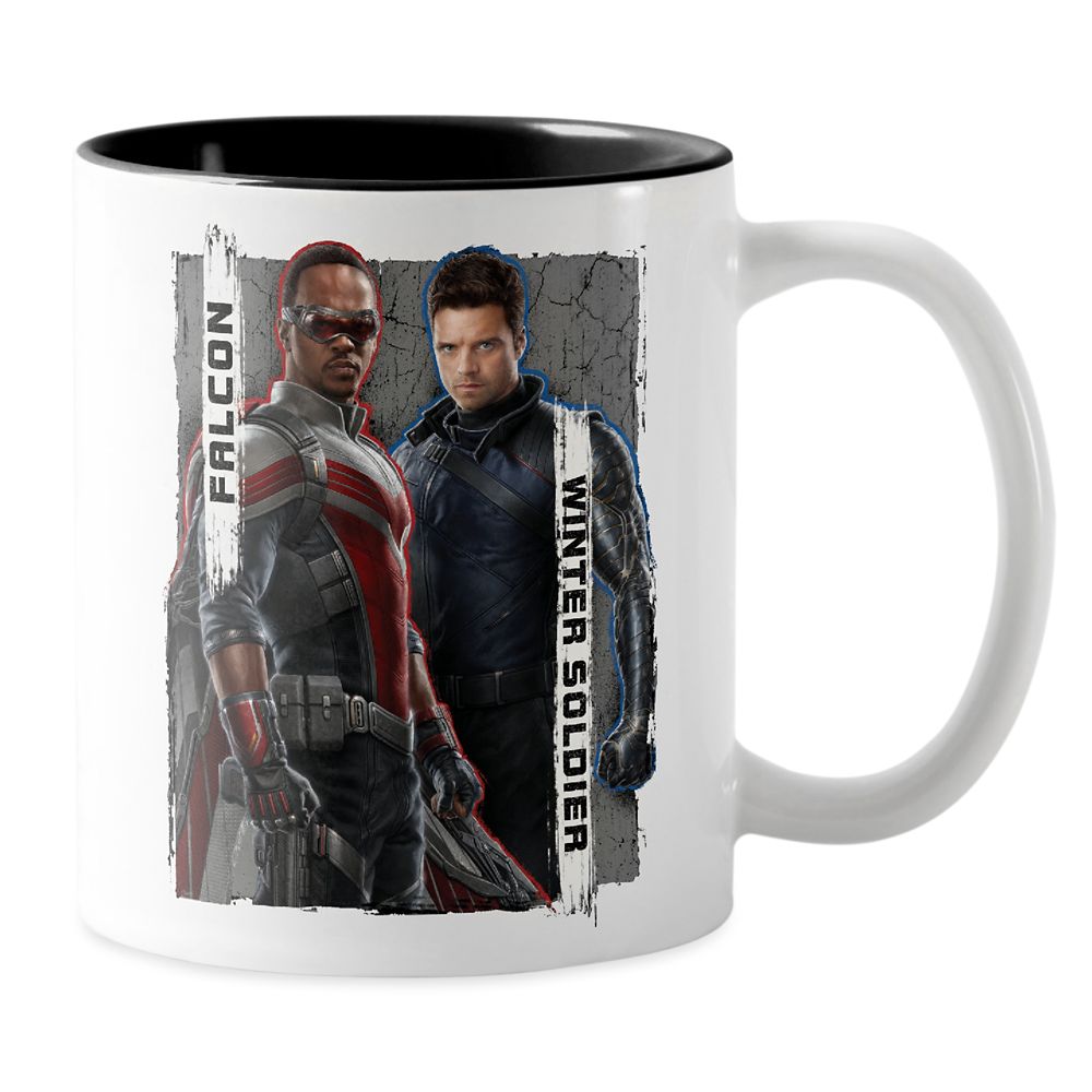 The Falcon and The Winter Soldier Character Badge Two-Tone Coffee Mug Customized Official shopDisney