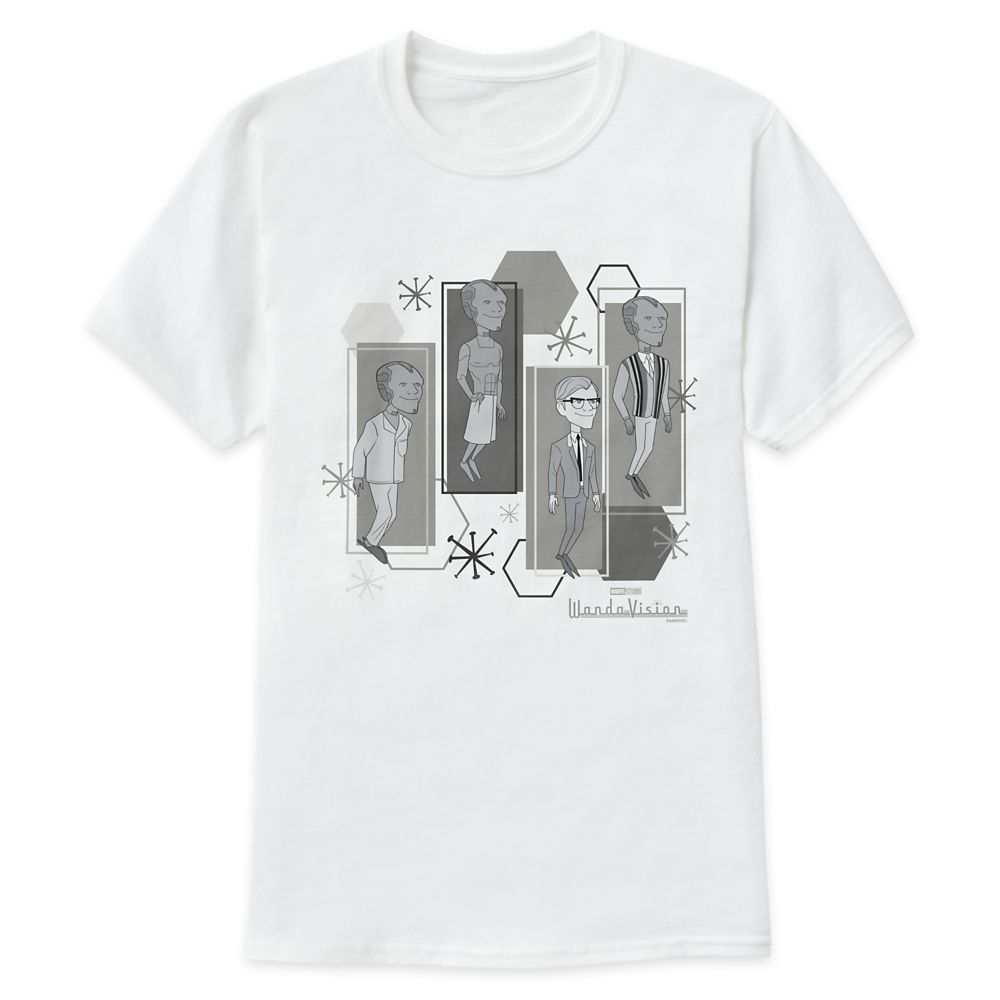 WandaVision: Vision Wardrobe Changes T-Shirt for Men Customized Official shopDisney