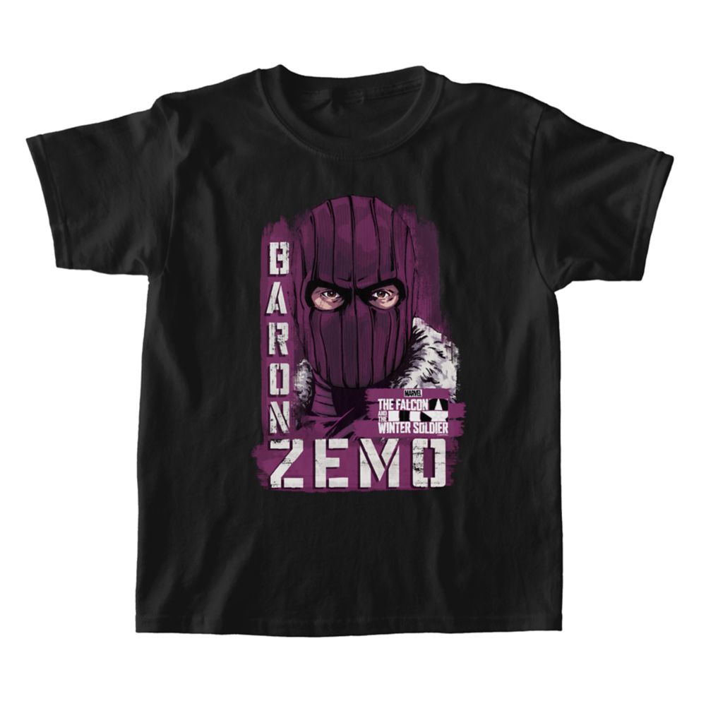 Baron Zemo Illustrated Graphic T-Shirt for Kids The Falcon and the Winter Soldier Customized Official shopDisney