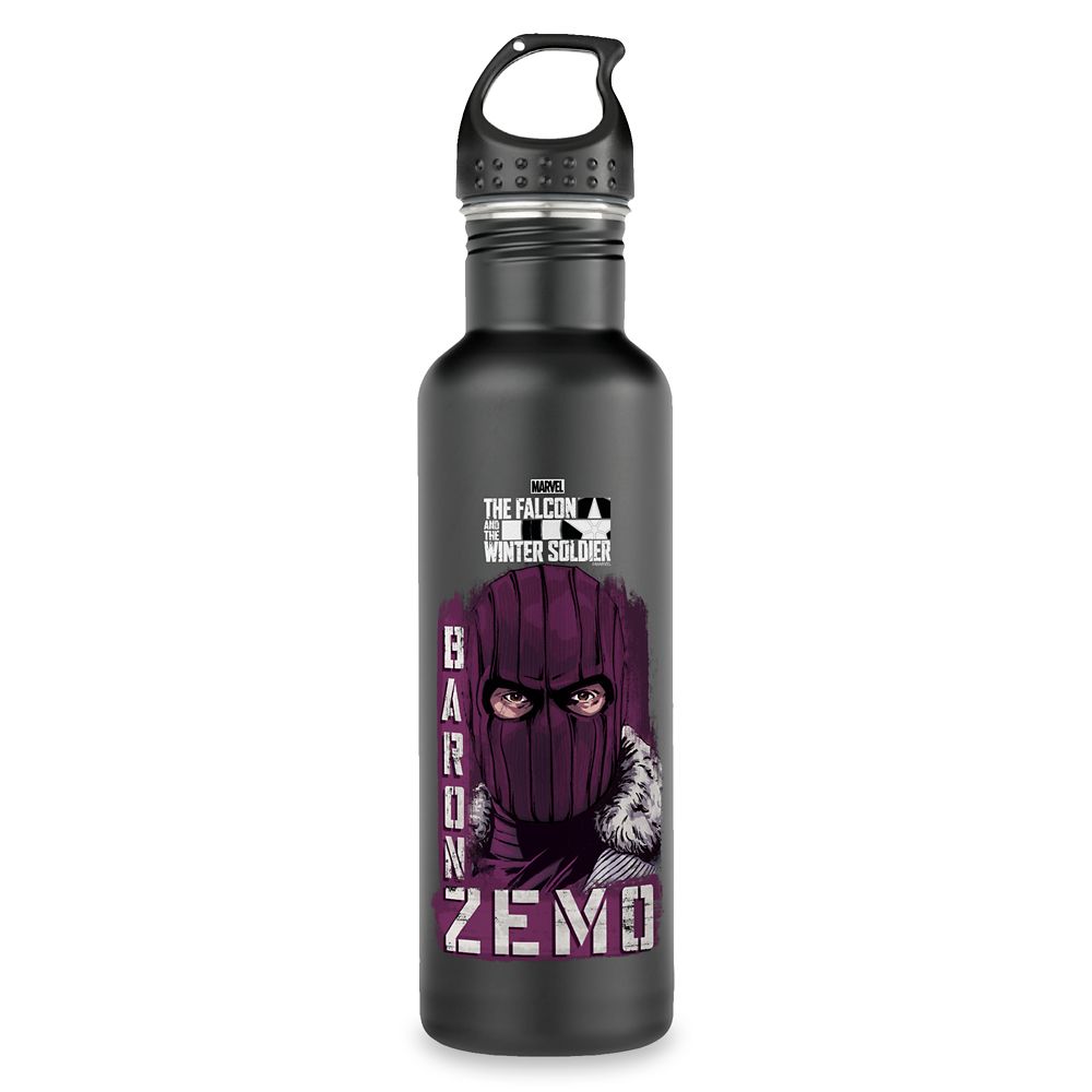 Baron Zemo Illustrated Graphic Stainless Steel Water Bottle The Falcon and the Winter Soldier Customized Official shopDisney