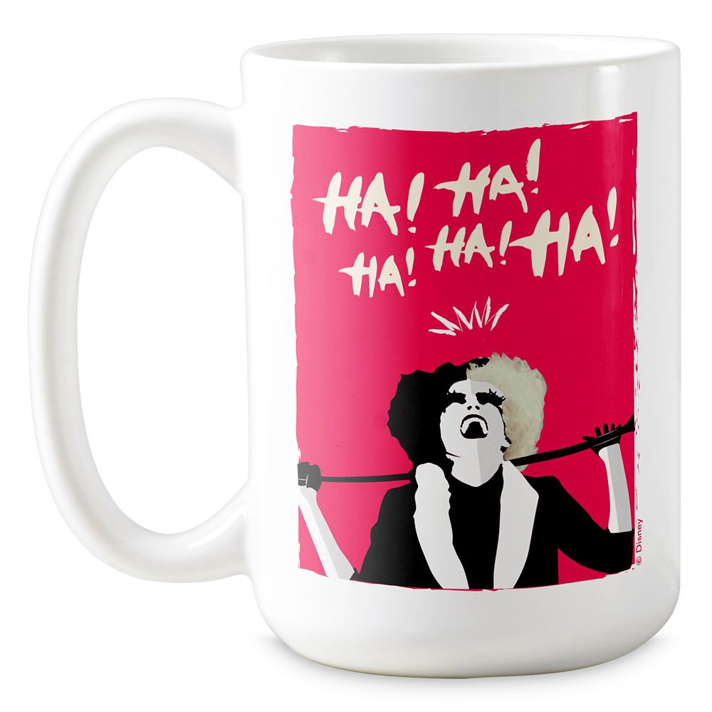 Cruella Signature Laugh Coffee Mug Customized Official shopDisney