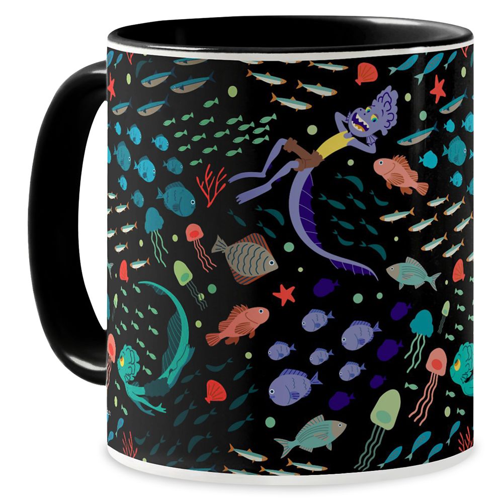 Luca: Alberto & Luca Swimming with Fish Mug – Customized