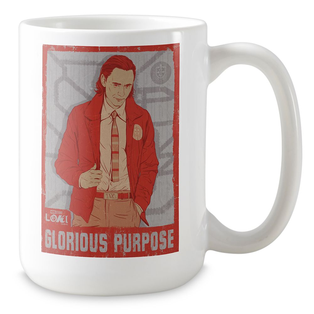 Loki ''Glorious Purpose'' Coffee Mug Customized Official shopDisney