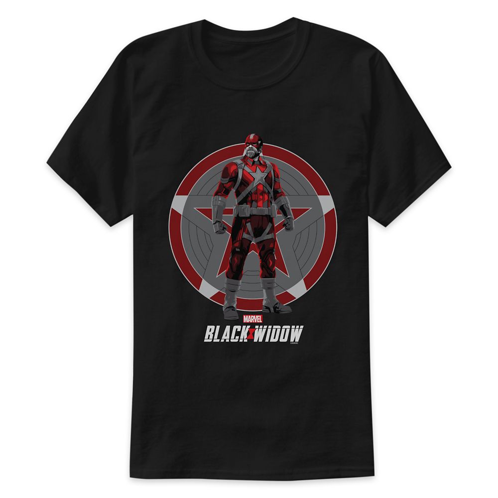 Red Guardian Illustration T-Shirt for Adults – Black Widow – Customized