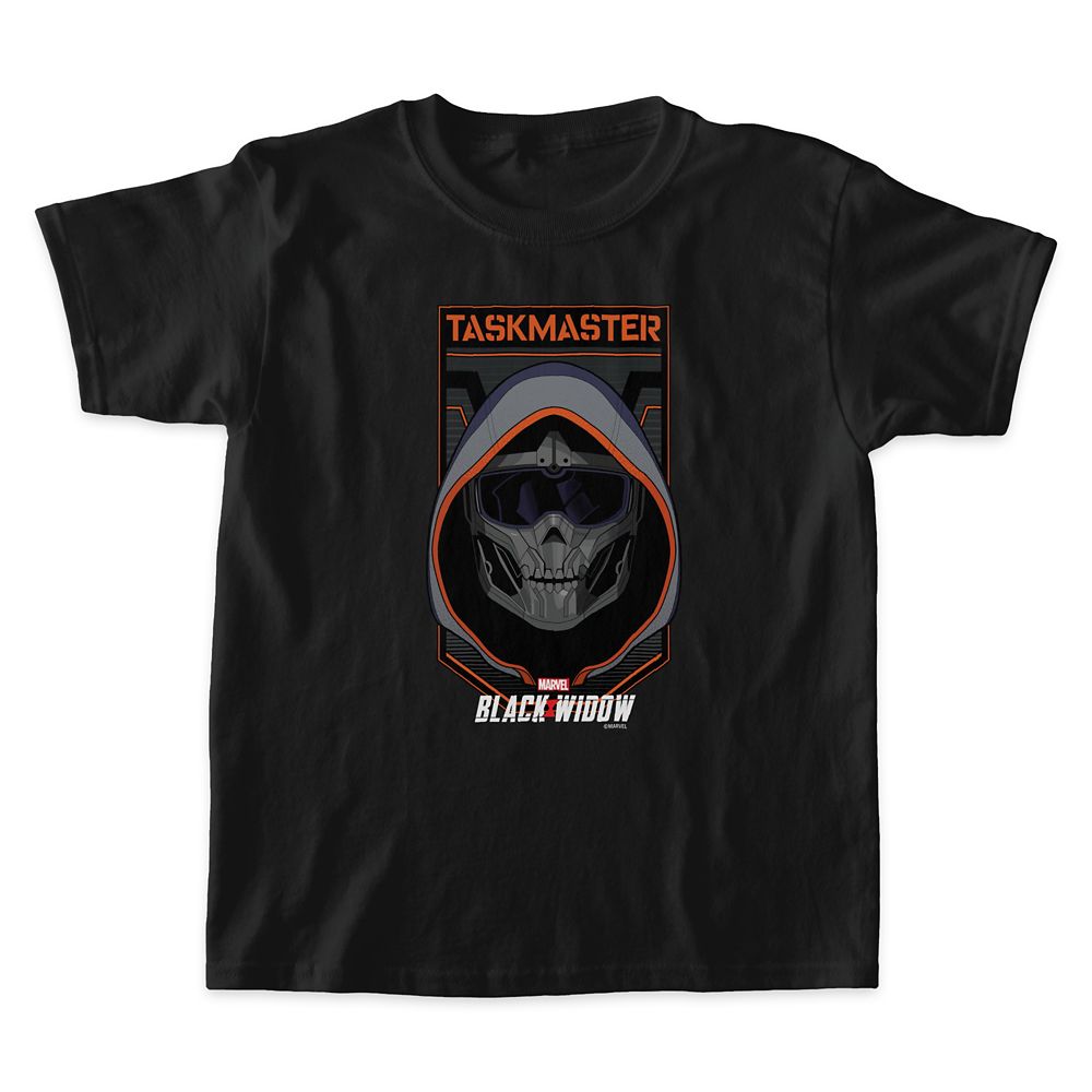Taskmaster Skull Badge T-Shirt for Kids – Black Widow – Customized