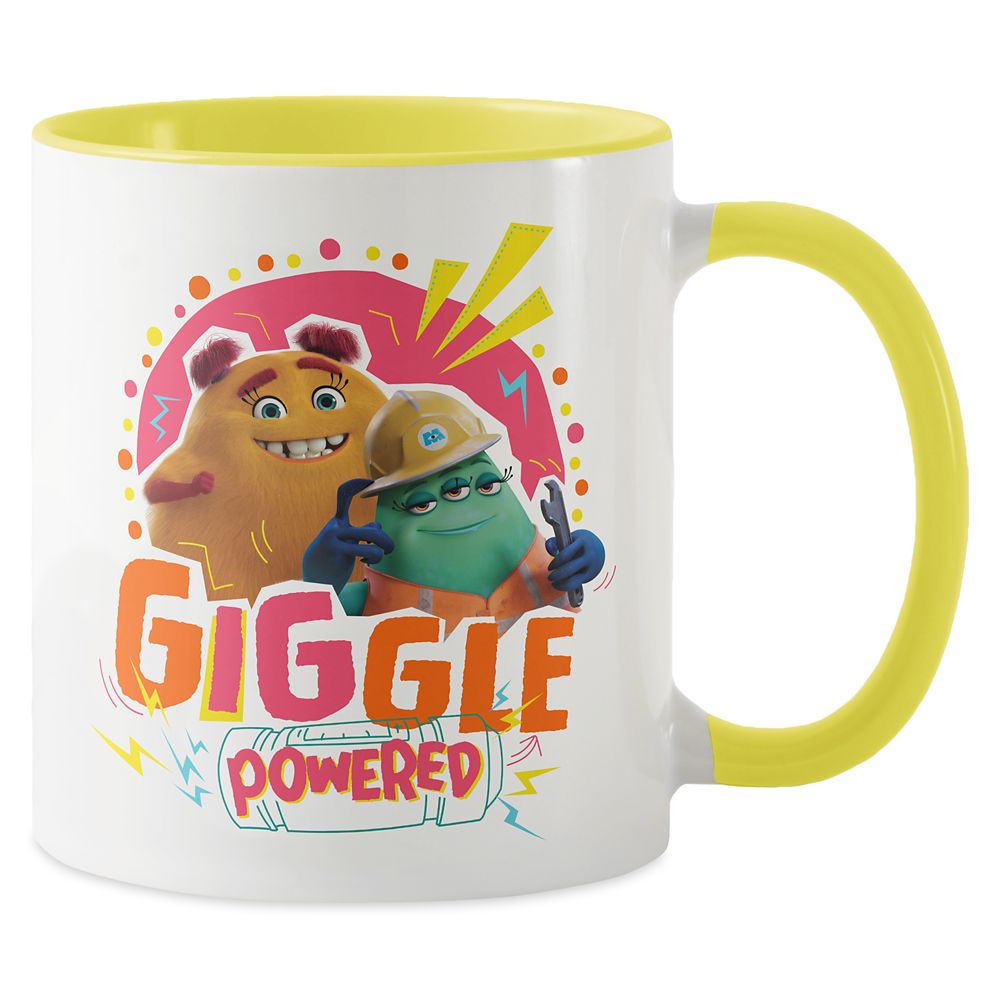 Monsters at Work ''Giggle Powered'' Mug Customized Official shopDisney