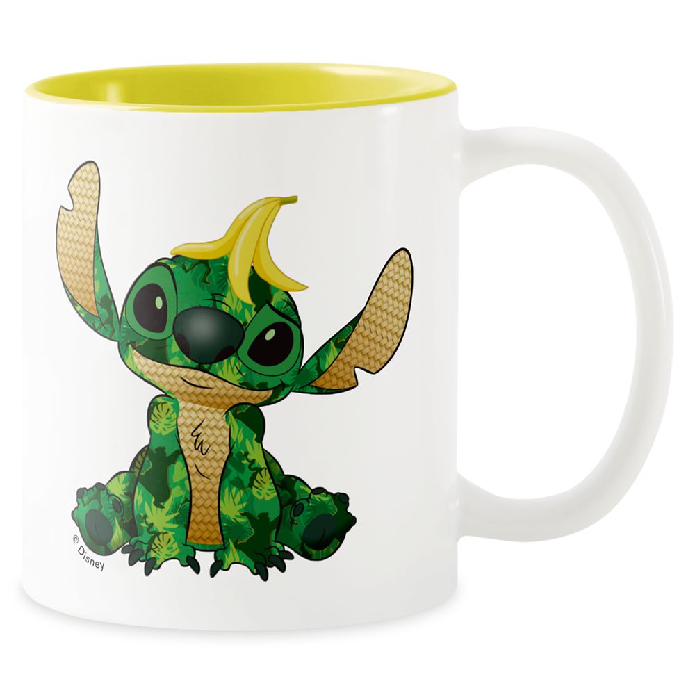 Stitch Crashes Disney Two-Tone Coffee Mug Jungle Book Customized