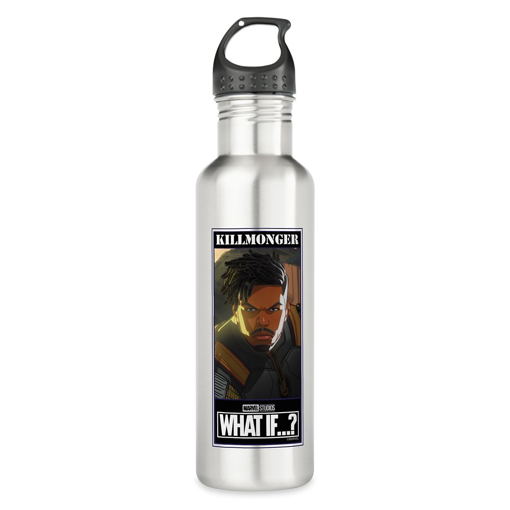 Killmonger Stainless Steel Water Bottle Marvel What If . . . ? Customized Official shopDisney