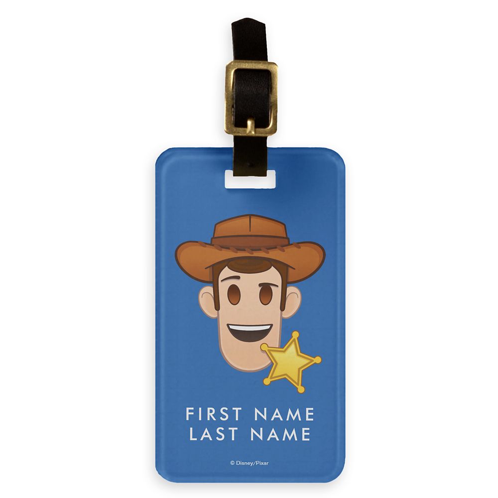 Woody Emoji Luggage Tag  Customizable Official shopDisney