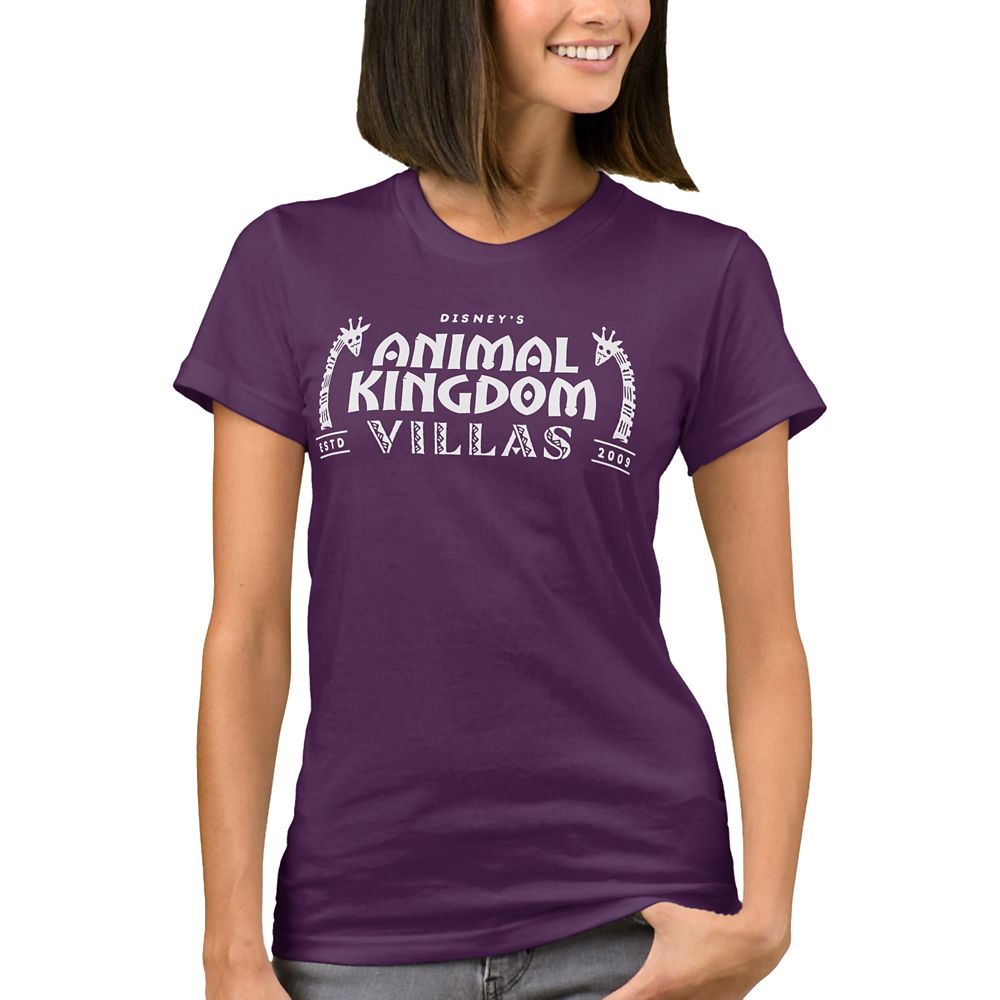 Disney Vacation Club Animal Kingdom Lodge T-Shirt for Women  Customizable