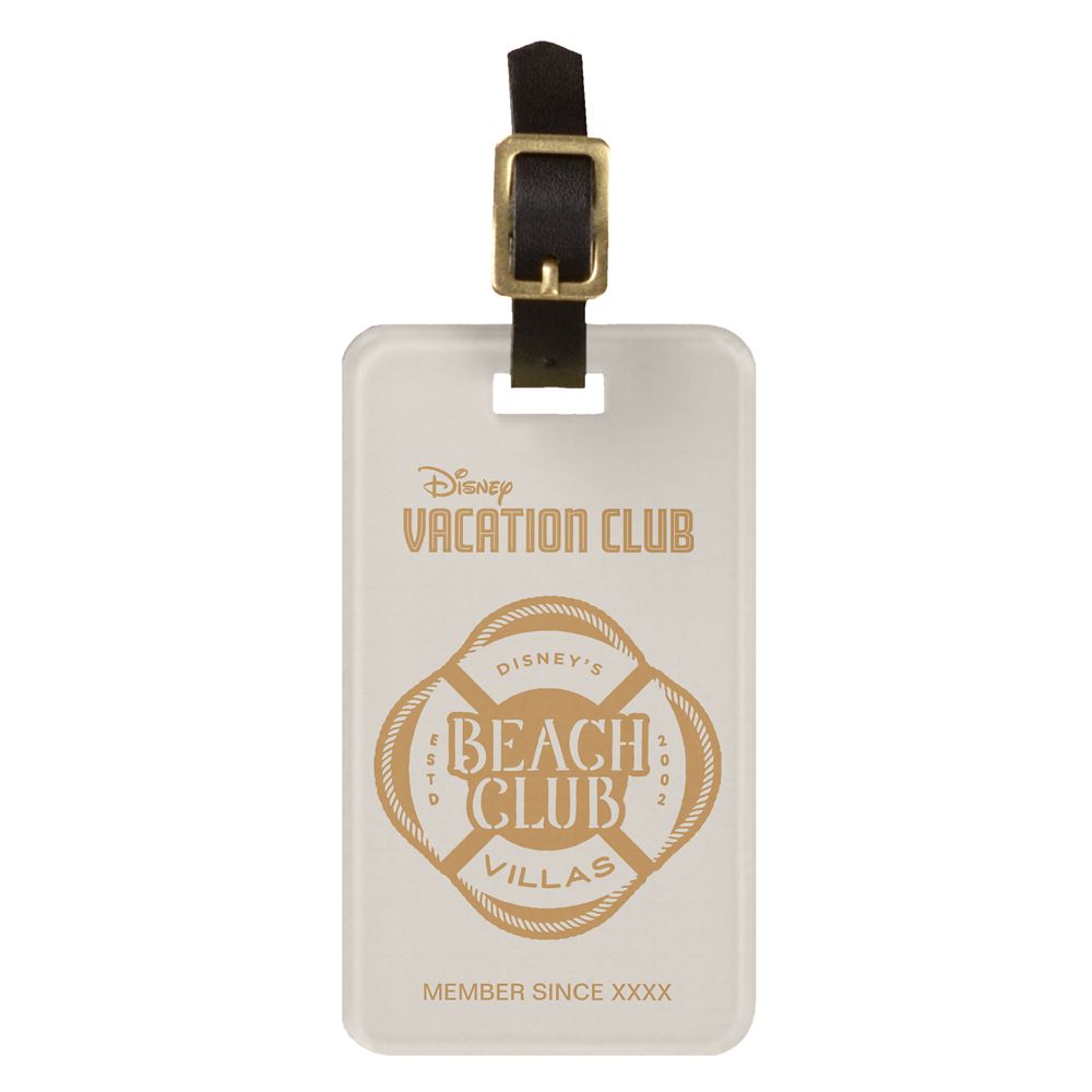 Disney Vacation Club Beach Club Villas Luggage Tag  Customizable