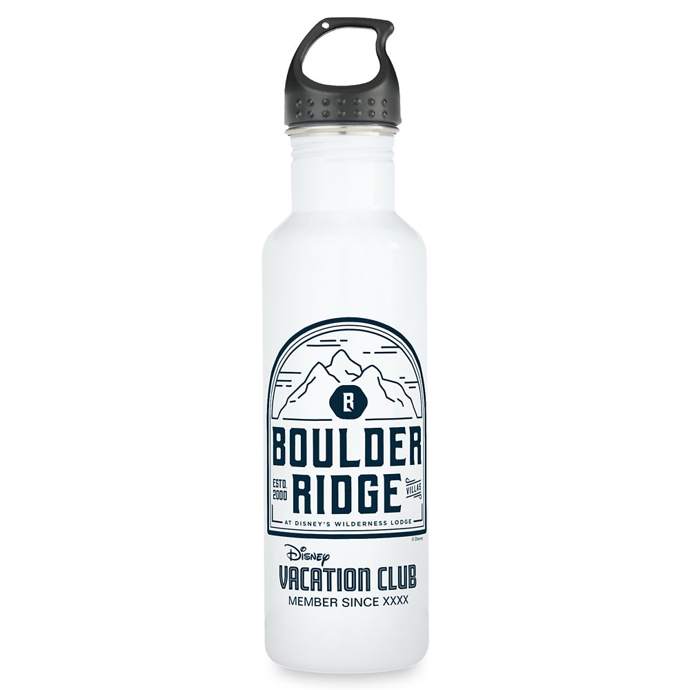 Disney Vacation Club Boulder Ridge Villas Water Bottle Customizable