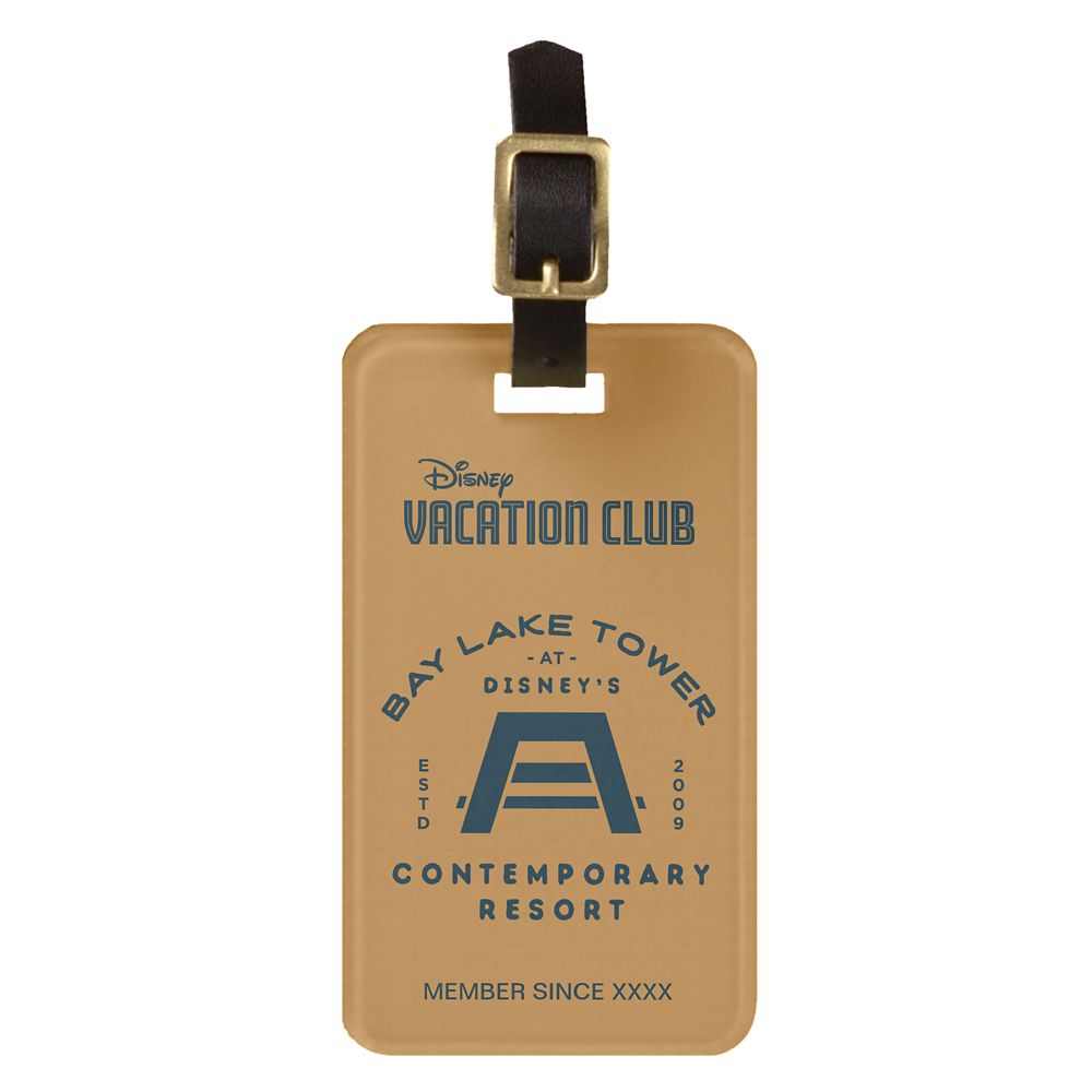 Disney Vacation Club Bay Lake Tower Luggage Tag  Customizable