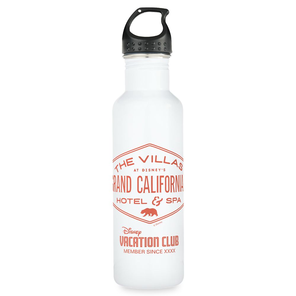 Disney Vacation Club Grand Californian Hotel & Spa Water Bottle Customizable