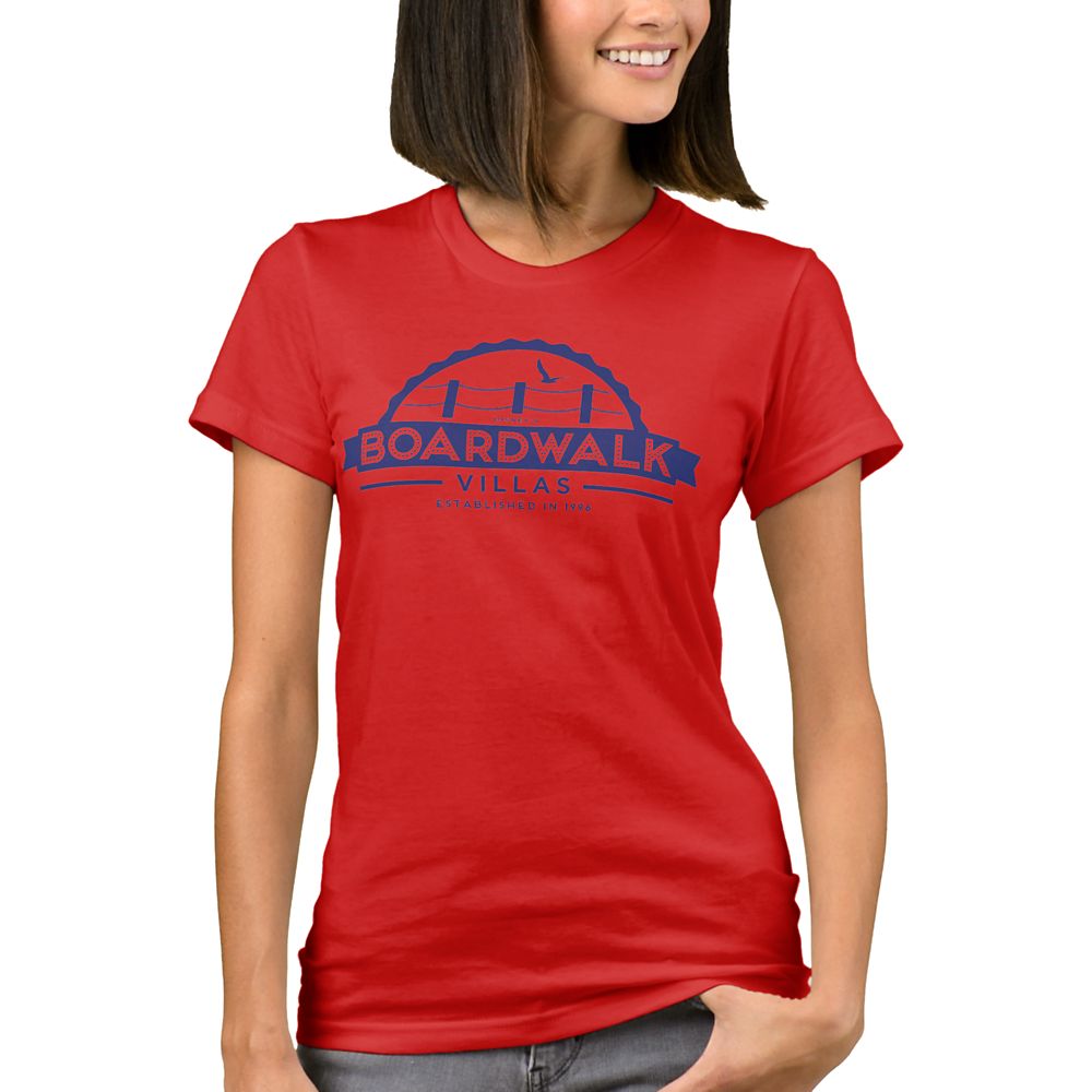 Disney Vacation Club BoardWalk Villas T-Shirt for Women  Customizable