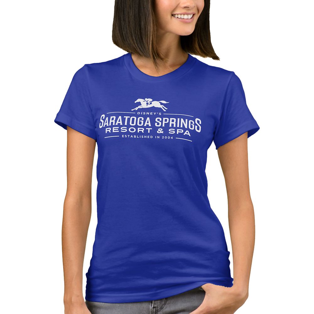 Disney Vacation Club Saratoga Springs Resort & Spa T-Shirt for Women Customizable