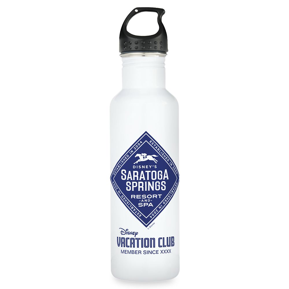 Disney Vacation Club Saratoga Springs Resort & Spa Water Bottle Customizable