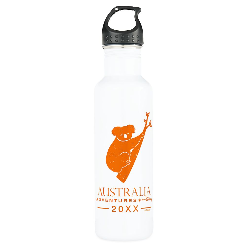 Adventures by Disney Australia Koala Stainless Steel Water Bottle Customizable