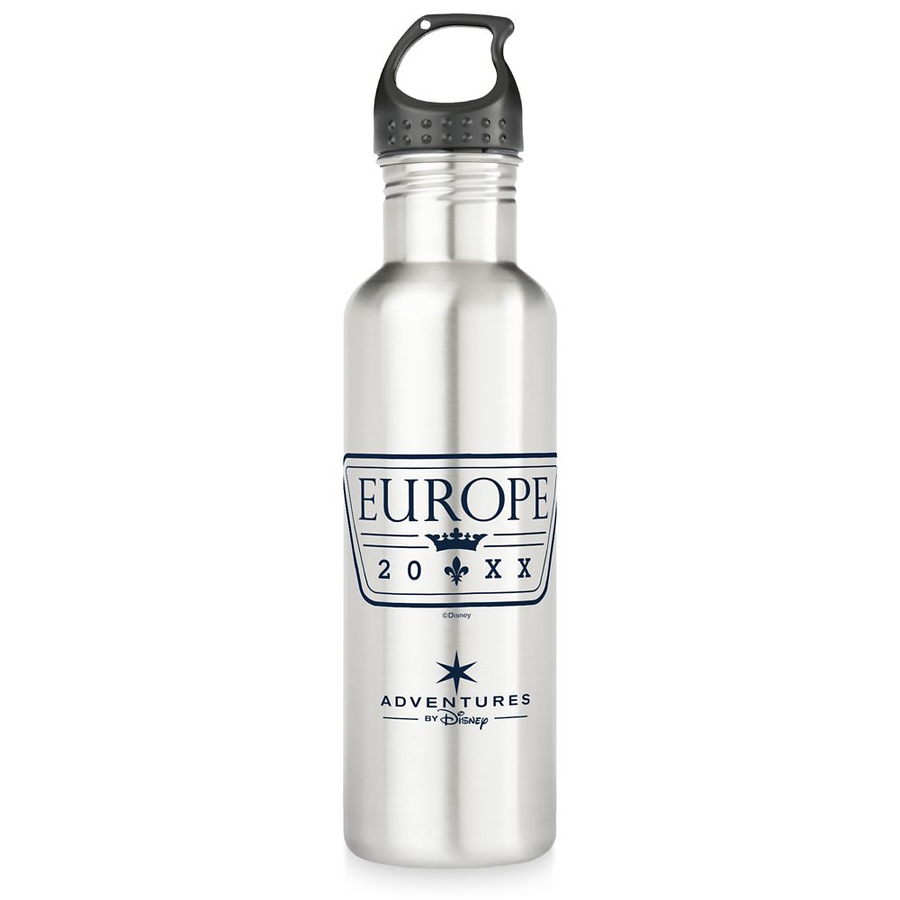 Adventures by Disney Europe Family Adventure Stainless Steel Water Bottle  Customizable