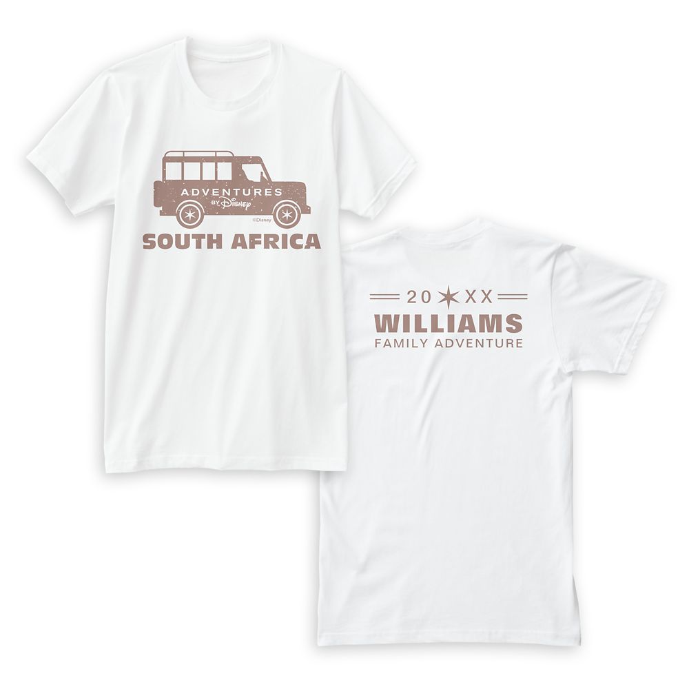 Adventures by Disney South Africa T-Shirt for Women  Customizable