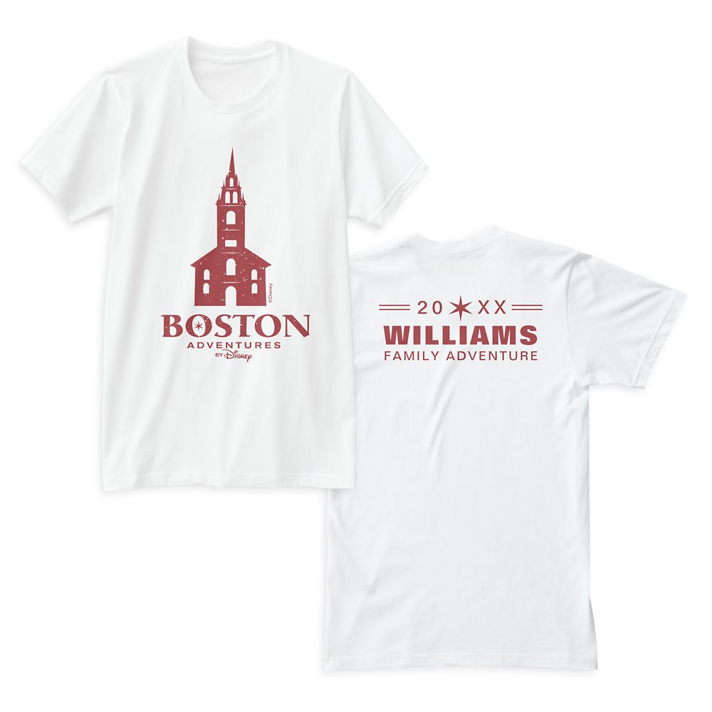 Adventures by Disney Boston Family Tee Customizable