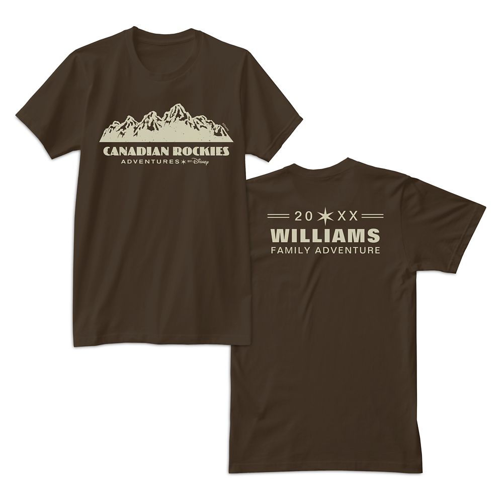 Adventures by Disney Canadian Rockies Family Tee  Customizable