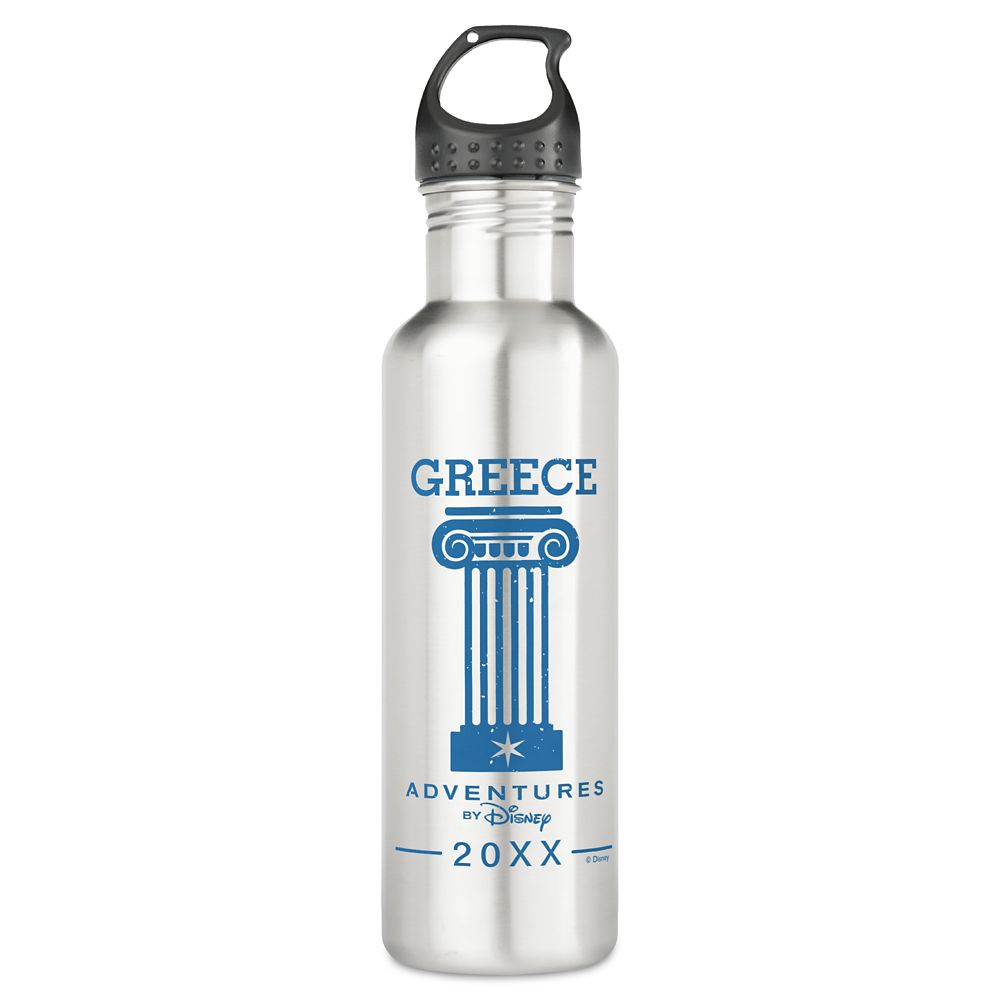 Adventures by Disney Greece Water Bottle Customizable