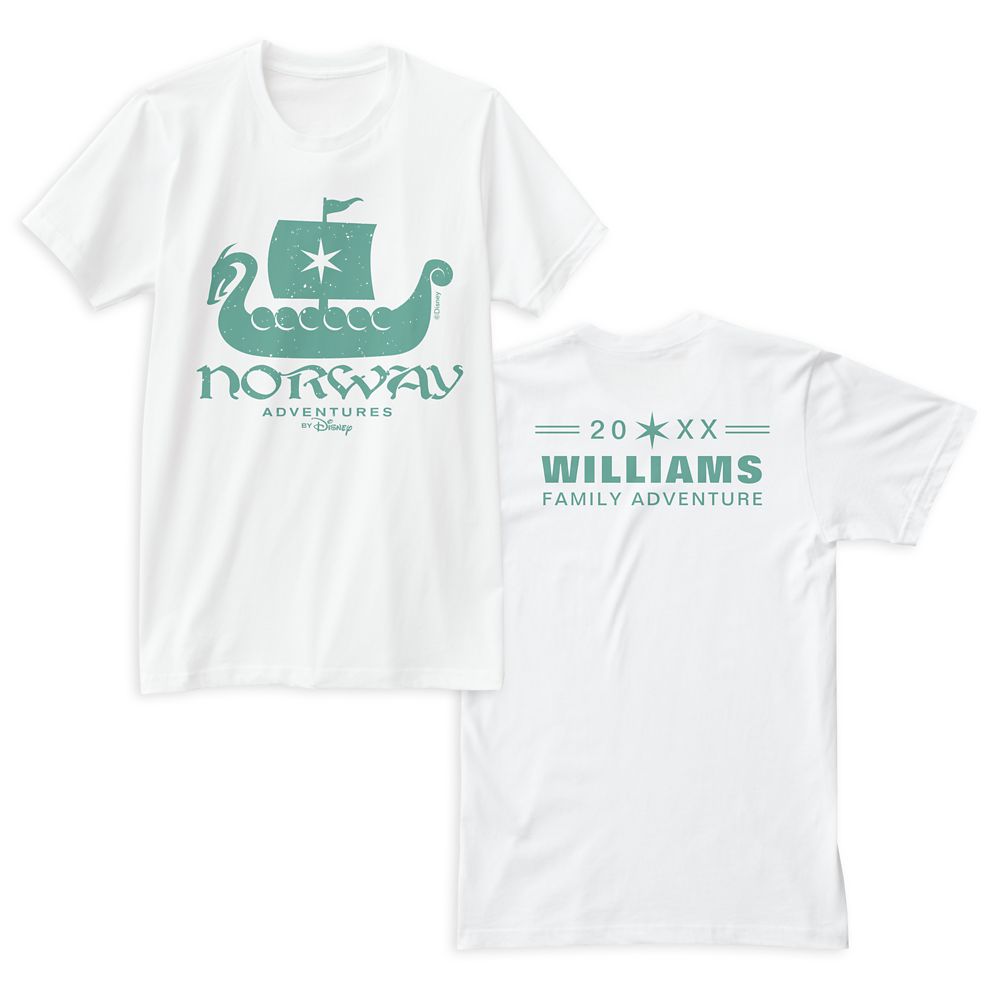 Adventures by Disney Norway Family Tee  Customizable