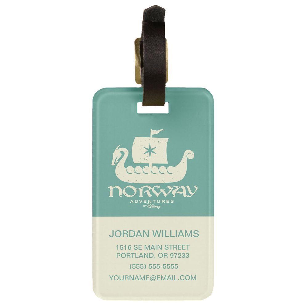 Adventures by Disney Norway Luggage Tag  Customizable