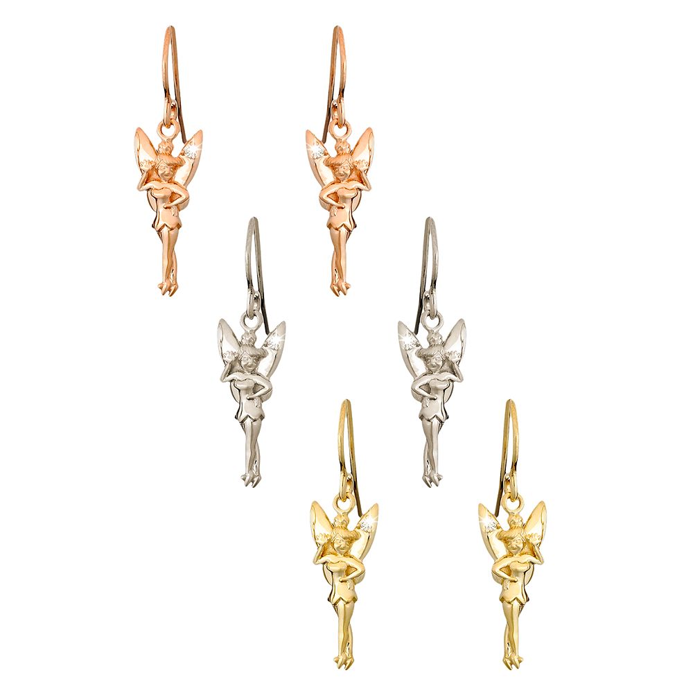 Tinker Bell Diamond Earrings – 14K