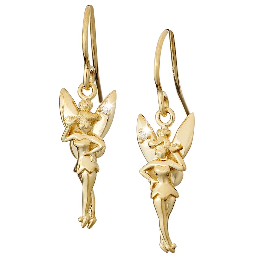 Tinker Bell Diamond Earrings &ndash; 14K