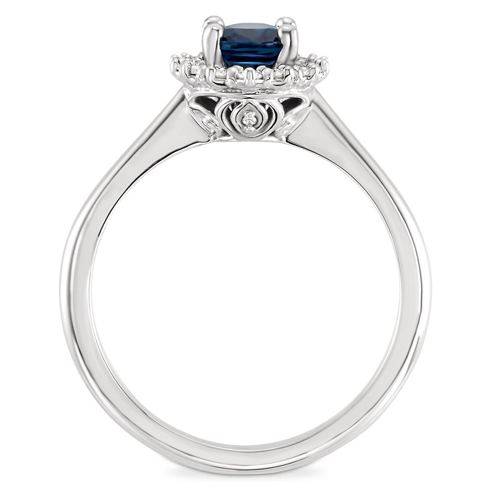 Cinderella Carriage Fairy Tale Sapphire Engagement Ring