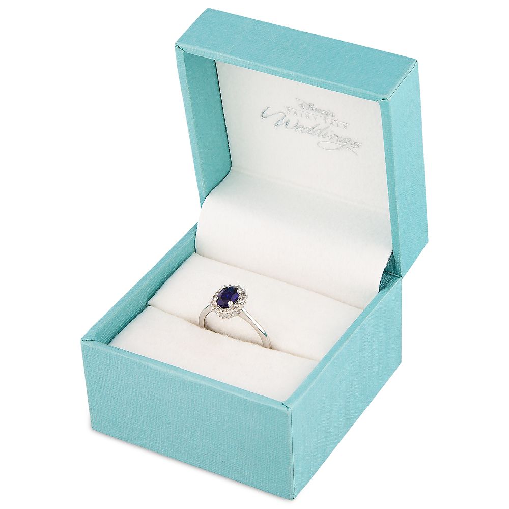 Cinderella Carriage Fairy Tale Sapphire Engagement Ring