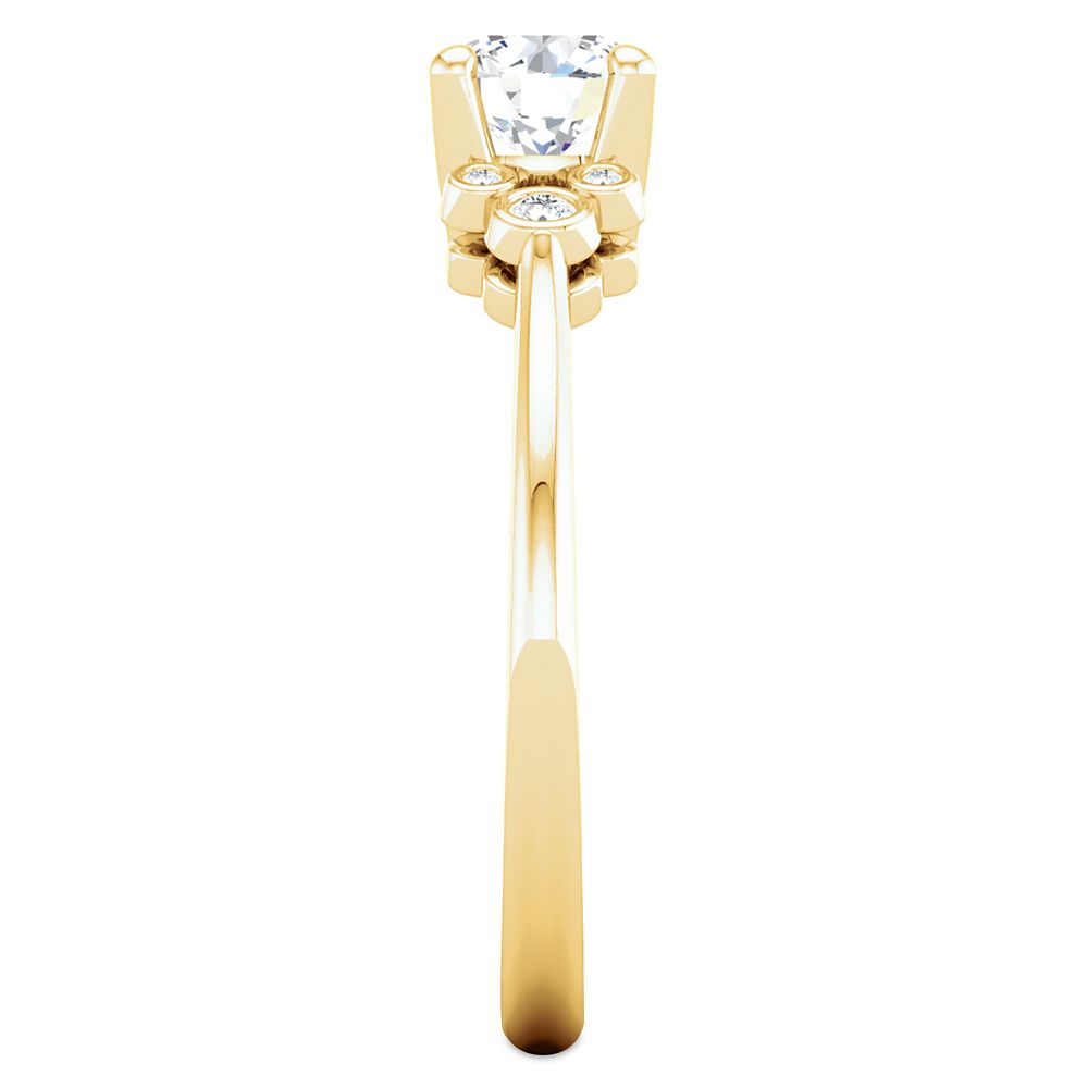 Mickey Mouse Fairy Tale Diamond Engagement Ring