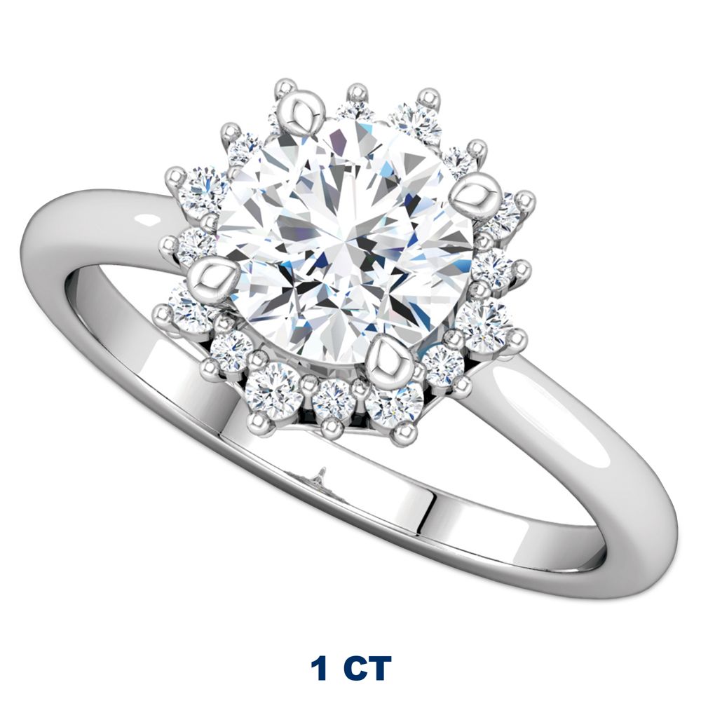 Disney Crown Fairy Tale Diamond Engagement Ring