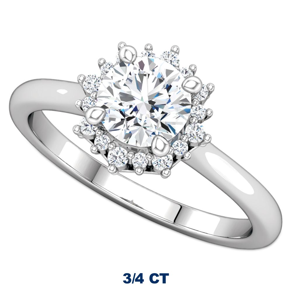Disney Crown Fairy Tale Diamond Engagement Ring