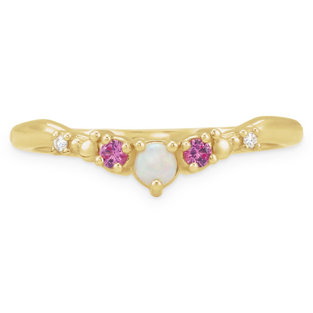 Disney's Fairy Tale Weddings Opal Wedding Band