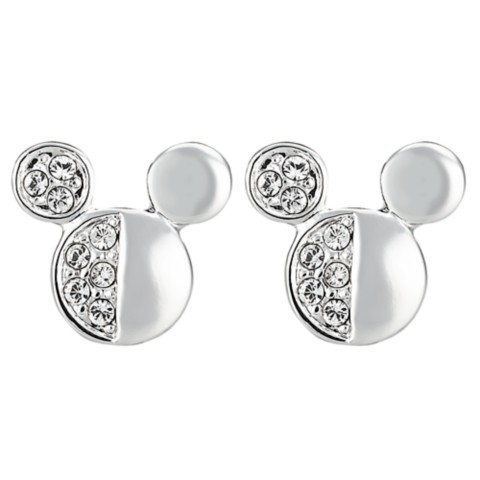 Arribas Brothers Mickey Mouse Halved Icon Earrings by Arribas