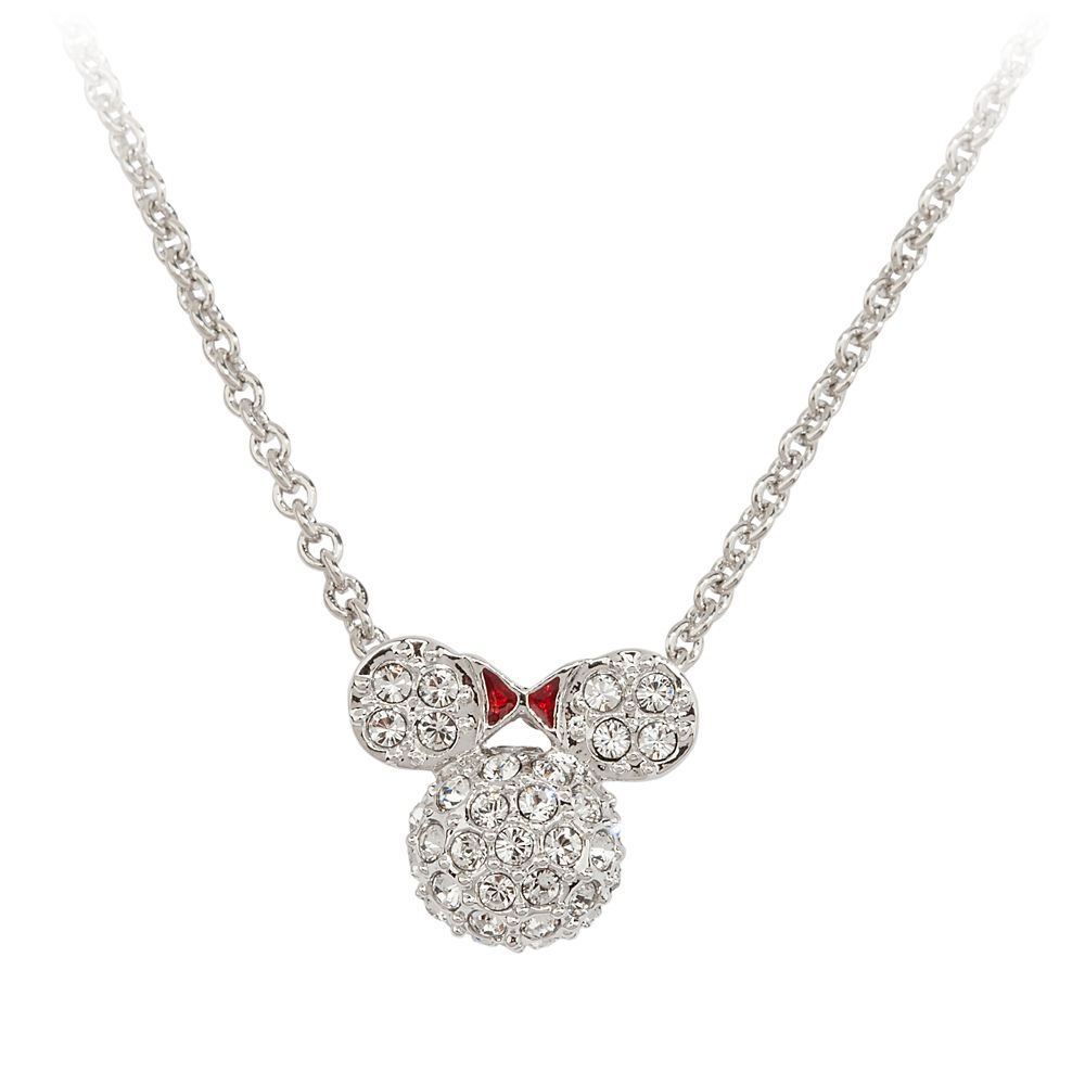 Minnie Mouse Icon Necklace by Arribas Domed Official shopDisney