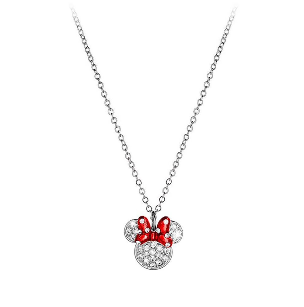 Minnie Mouse Icon Bow Necklace by Arribas Official shopDisney