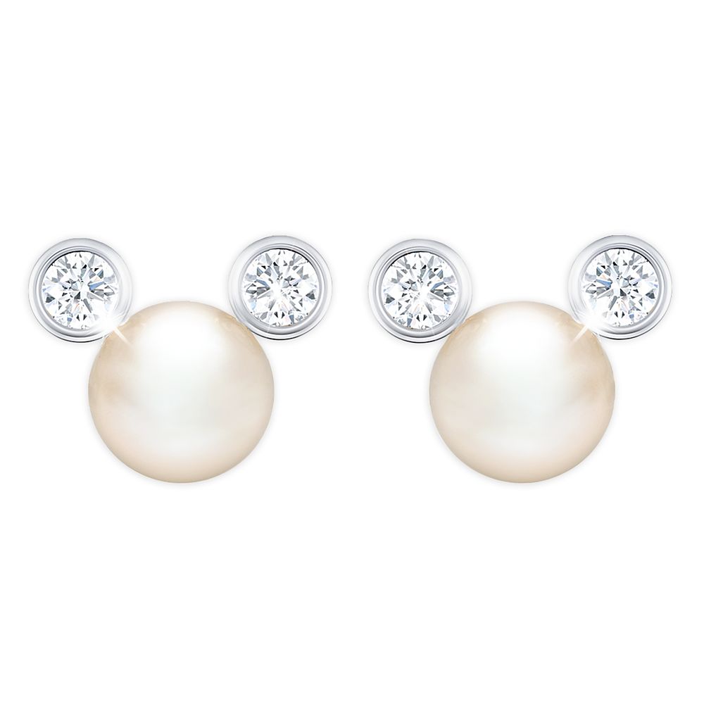 Mickey Mouse Pearl Earrings by CRISLU Official shopDisney