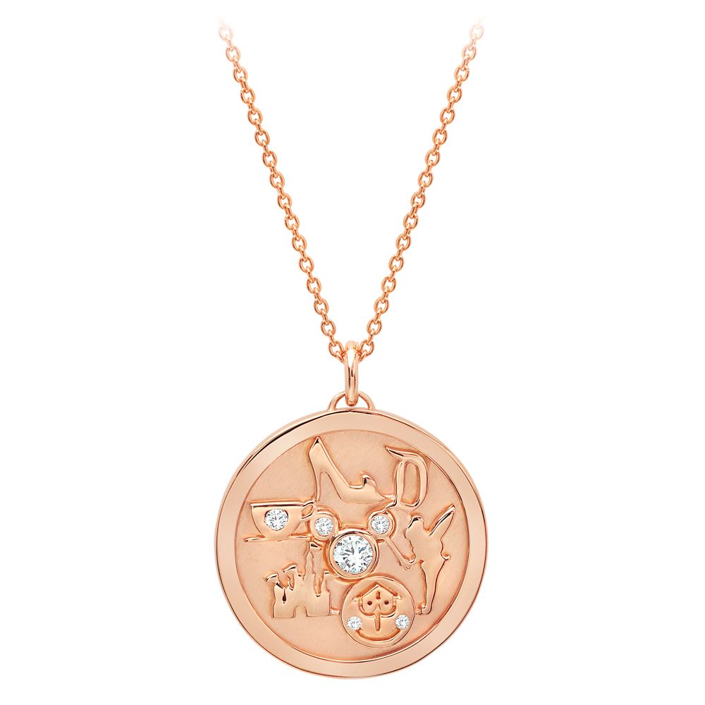 Disneyland Medallion Necklace by CRISLU