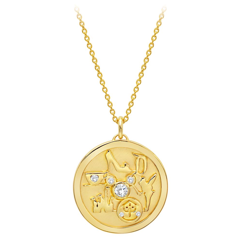 Disneyland Medallion Necklace by CRISLU