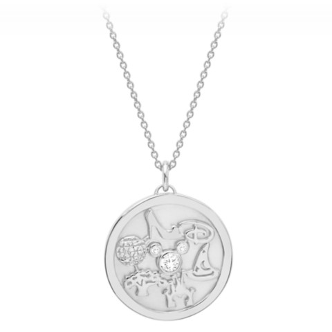 CRISLU Walt Disney World Medallion Necklace by