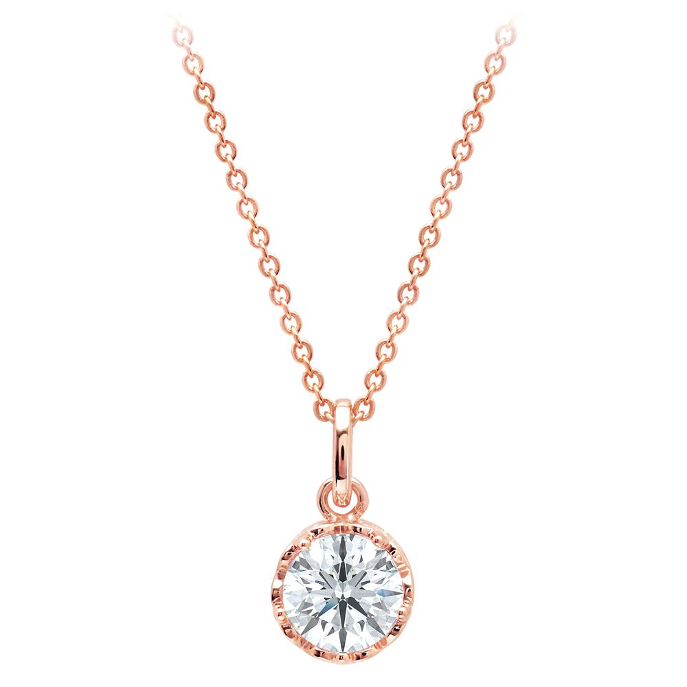 Cinderella Faceted Slipper Necklace by CRISLU