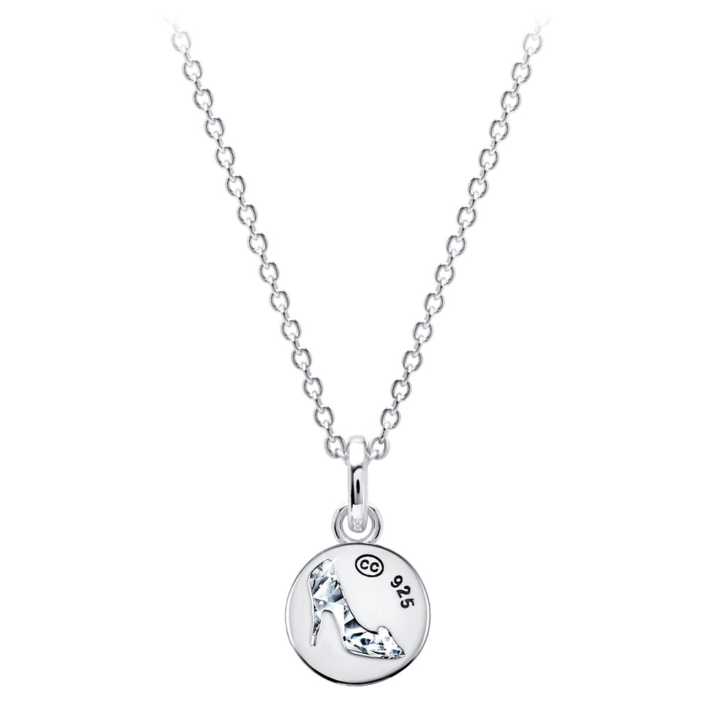 Cinderella Faceted Slipper Necklace by CRISLU