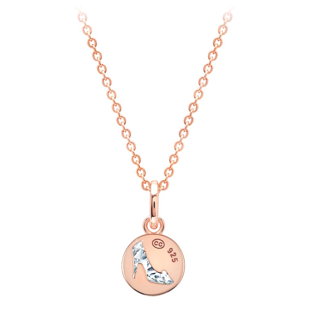 Cinderella Faceted Slipper Necklace by CRISLU