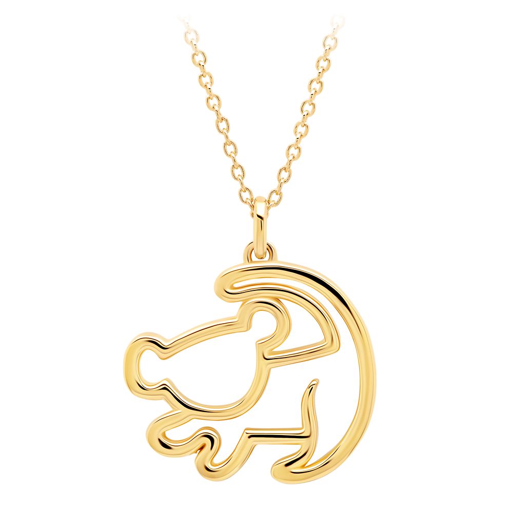 Simba Necklace by CRISLU Official shopDisney