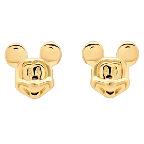 CRISLU Mickey Mouse Face Earrings by